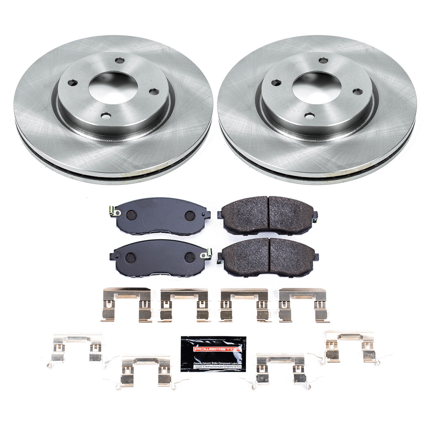 Power Stop - TDBK5817 - Front - Disc Brake Caliper Set