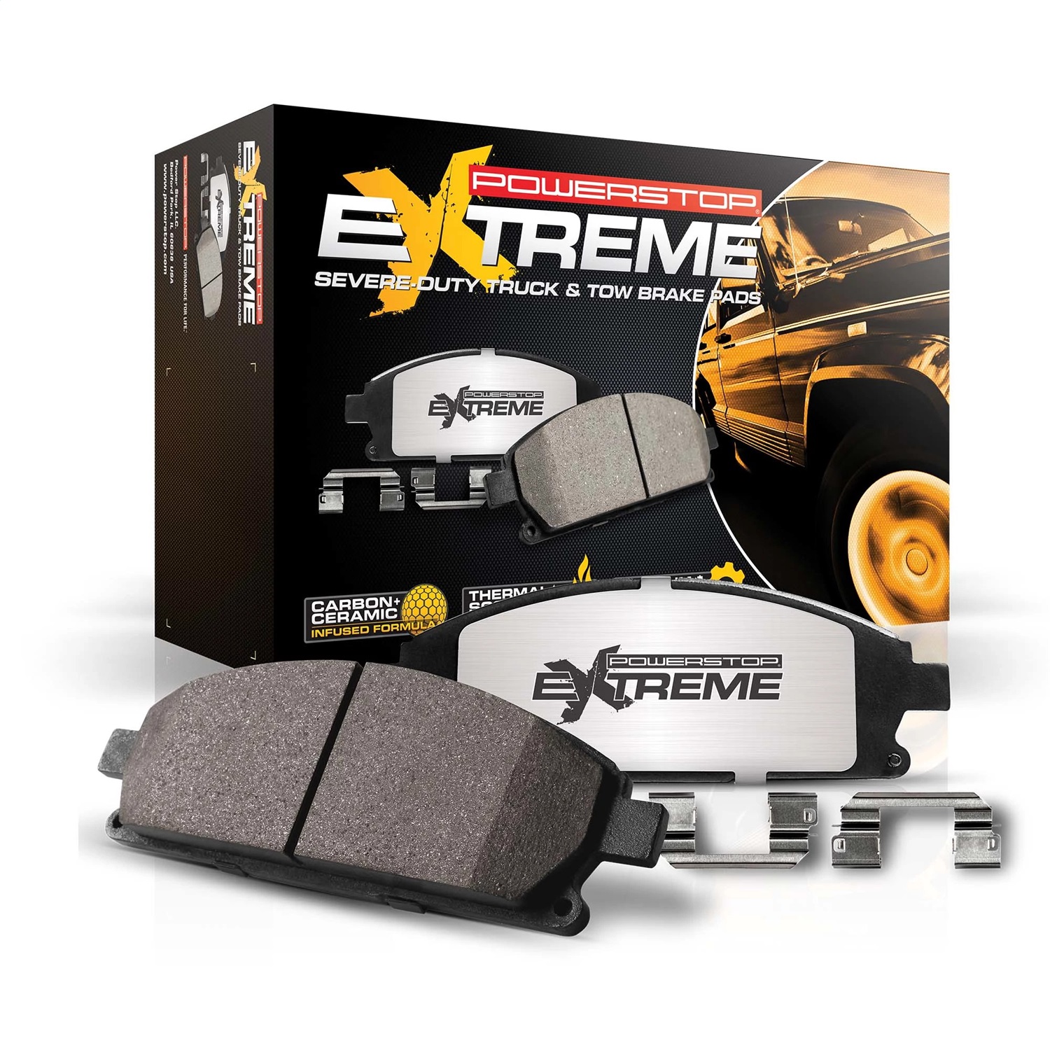 Power Stop - Z36-2402 - Front - Disc Brake Pad and Rotor Kit