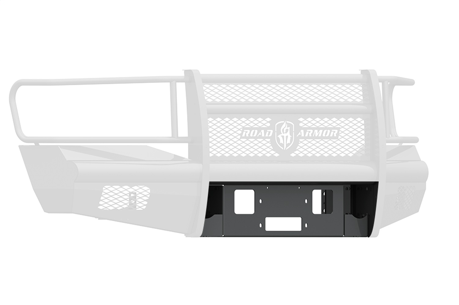Road Armor 406V-WP Vaquero Winch Plates Fits Ram 2500 Ram 3500 Ram 4500 Ram 5500