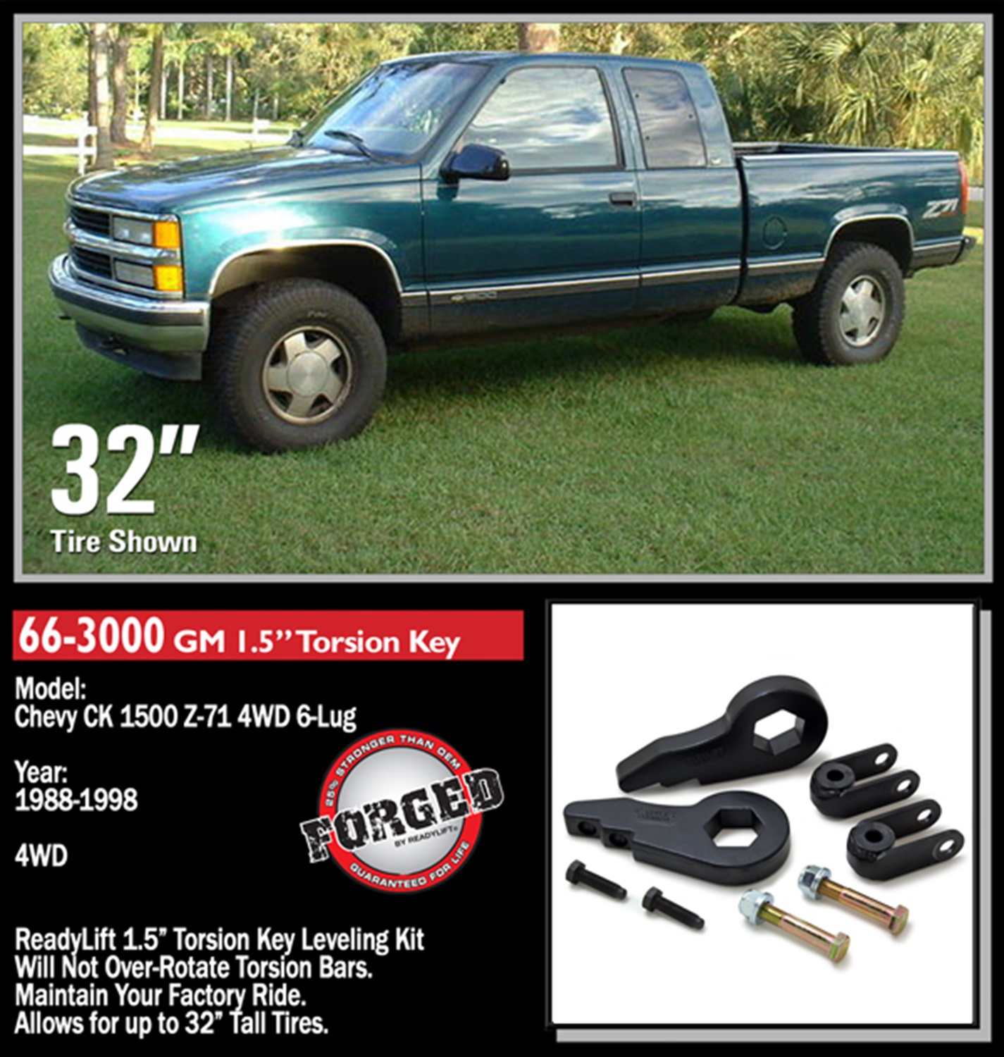 Lvl Gm1500 P/u 4w 99-07 6