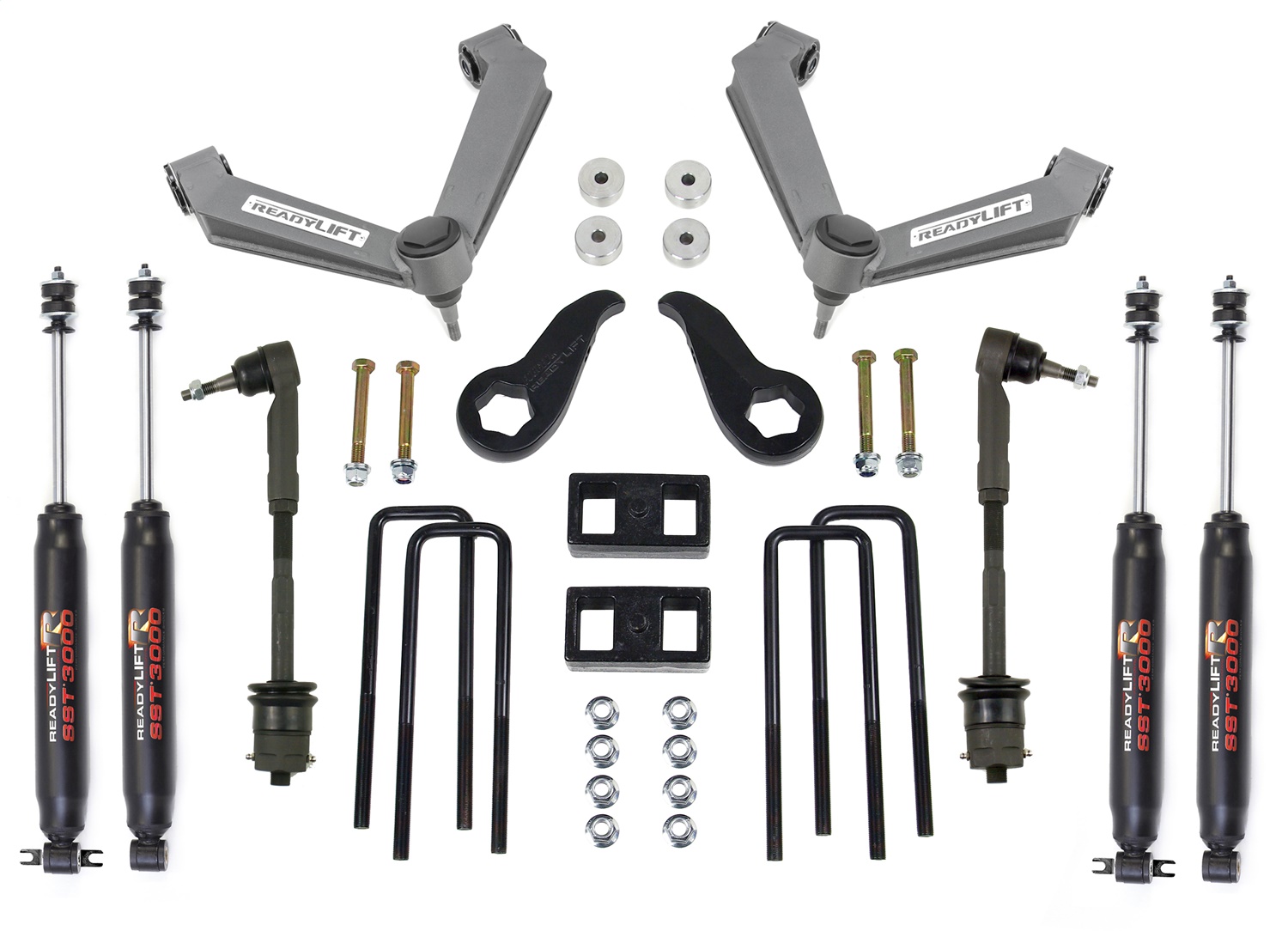 Readylift 69 3514 3 5 SST Lift Kit Frnt W ST3000 Shocks For 11 17 GM 