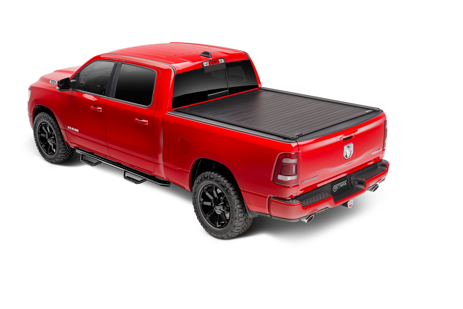 RetraxPRO XR Retractable Tonneau Cover, Textured Matte Black