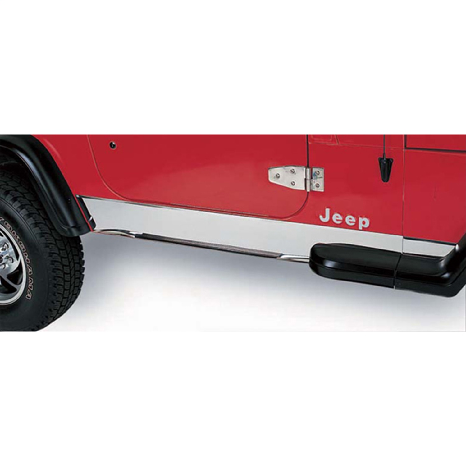 Rugged Ridge 11145.02 Rocker Panel Fits 97-06 Wrangler (TJ)