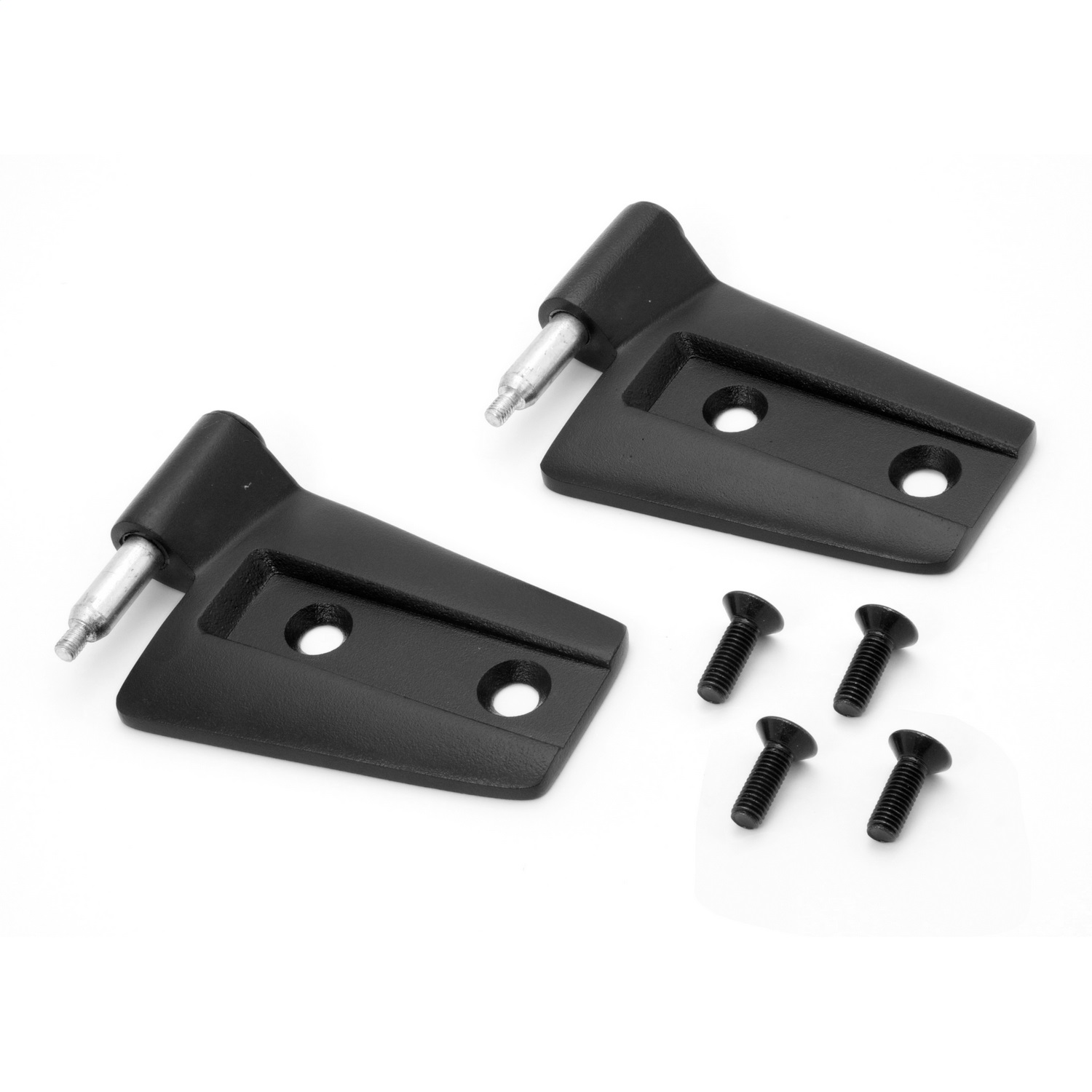 Rugged Ridge Door Hinge Set, Black, Left Fit 07-16 Jeep Wrangler JK