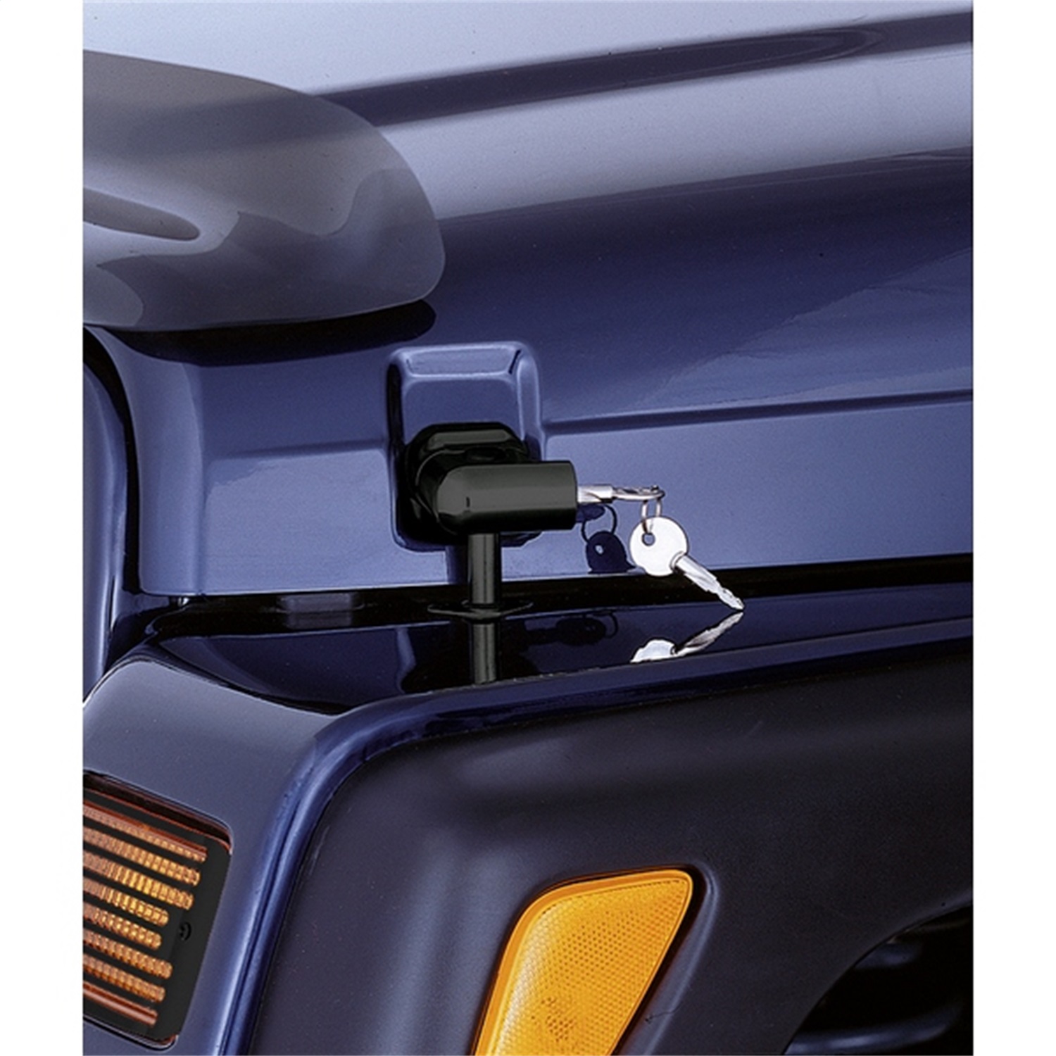 Rugged Ridge Locking Hood Catch Kit Fit 97-06 Jeep Wrangler TJ