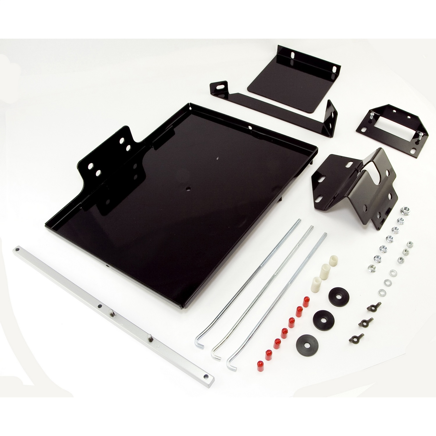 Rugged Ridge Dual Battery Tray Fit 76-90 Jeep CJ/Wrangler YJ