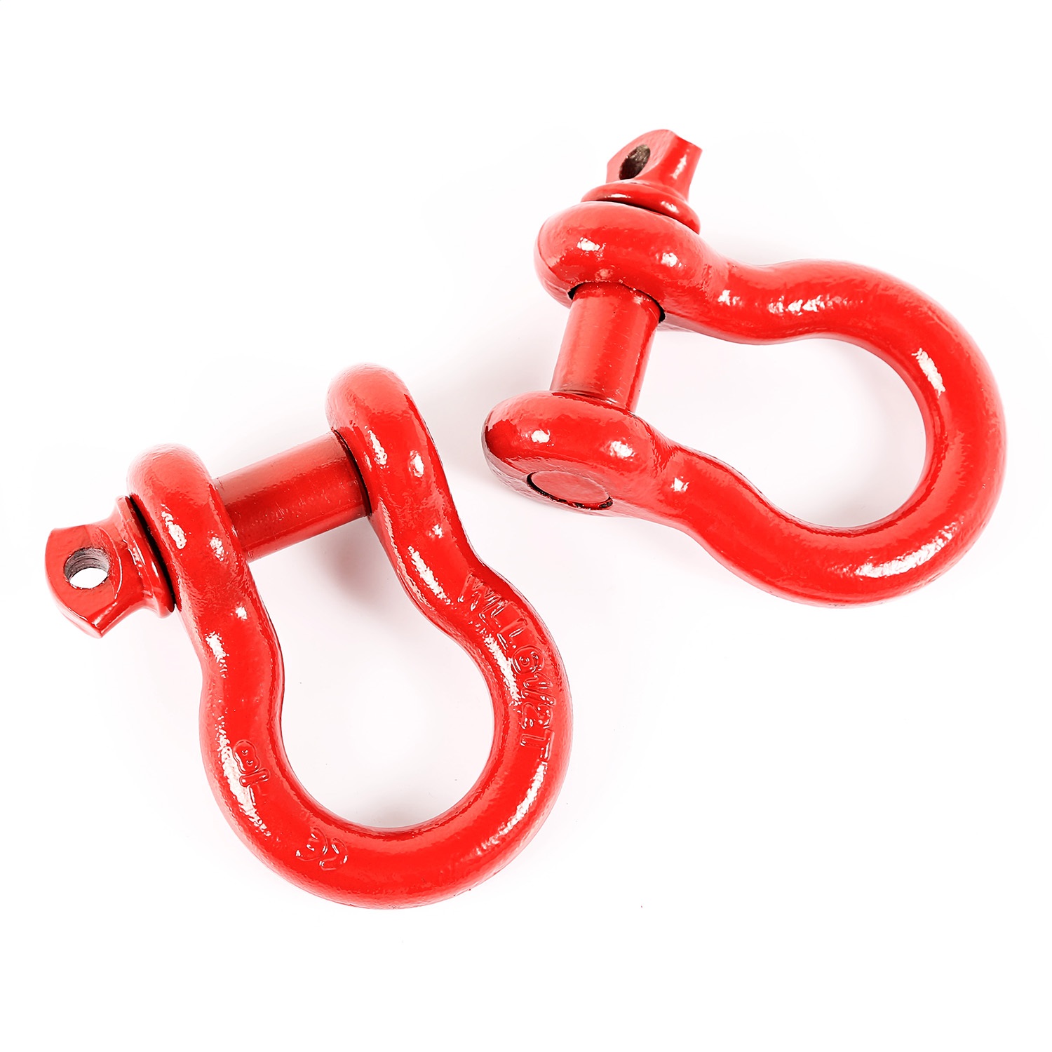 This Pair OF Red D-shackl 2