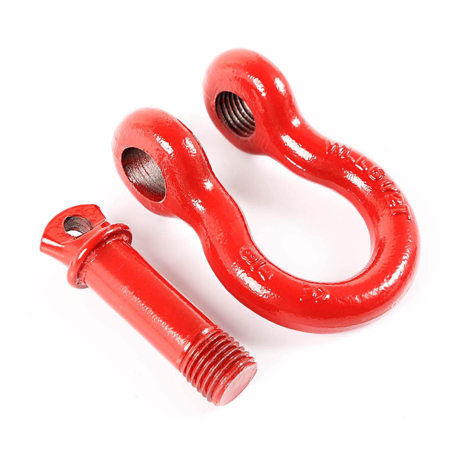 This Pair OF Red D-shackl 3