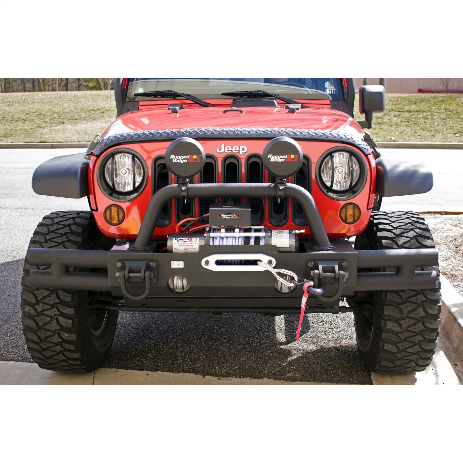 Rugged Ridge 11503.82 Off-Road Lamp Mount Bracket