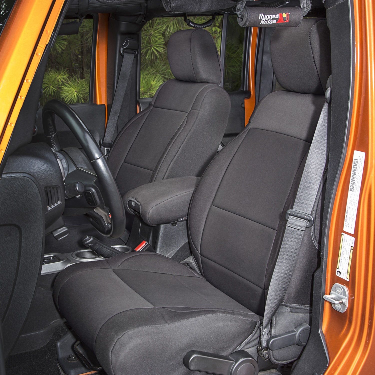 Rugged Ridge 13215.01 Custom Neoprene Seat Cover Fits 11-18 Wrangler (JK)