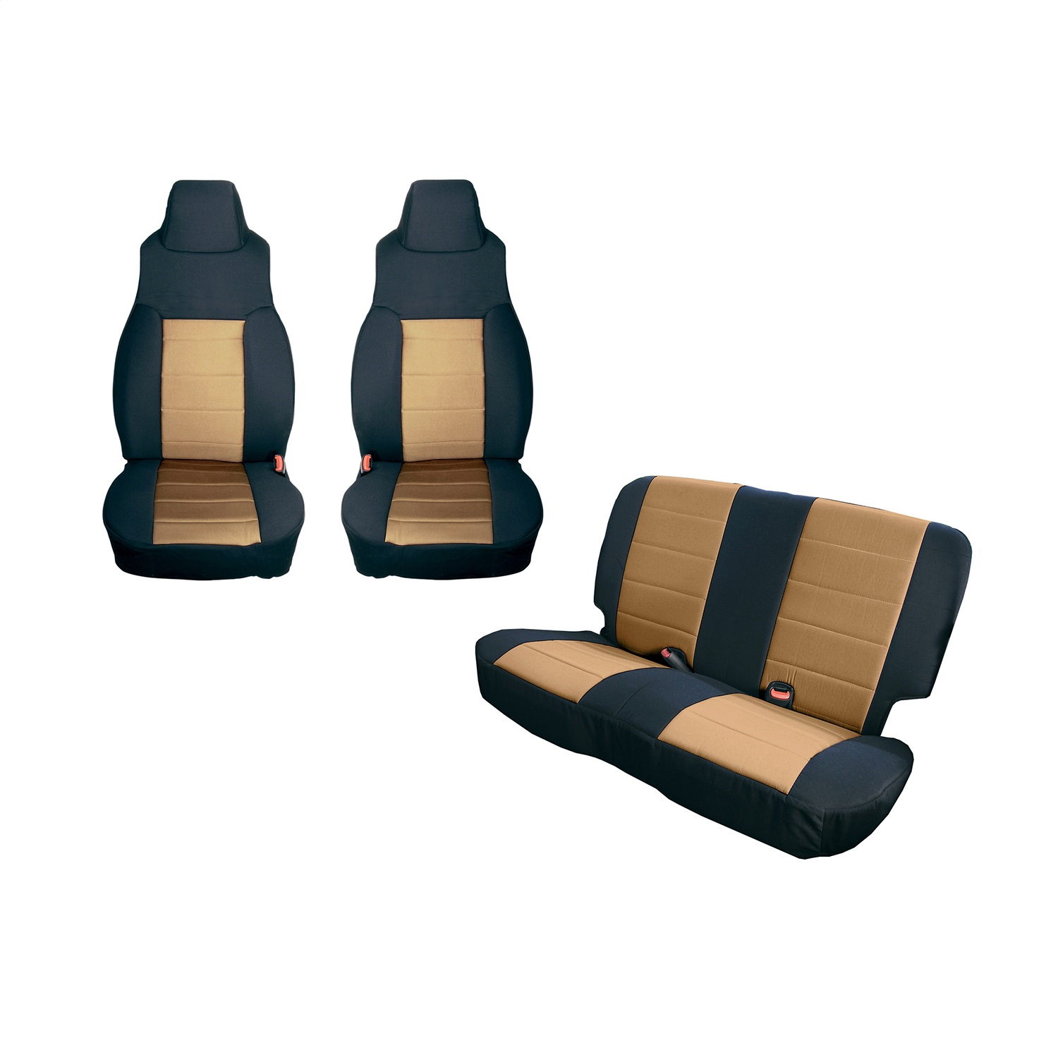 Rugged Ridge 13291.04 Seat Cover Kit Fits 91-95 Wrangler (YJ)