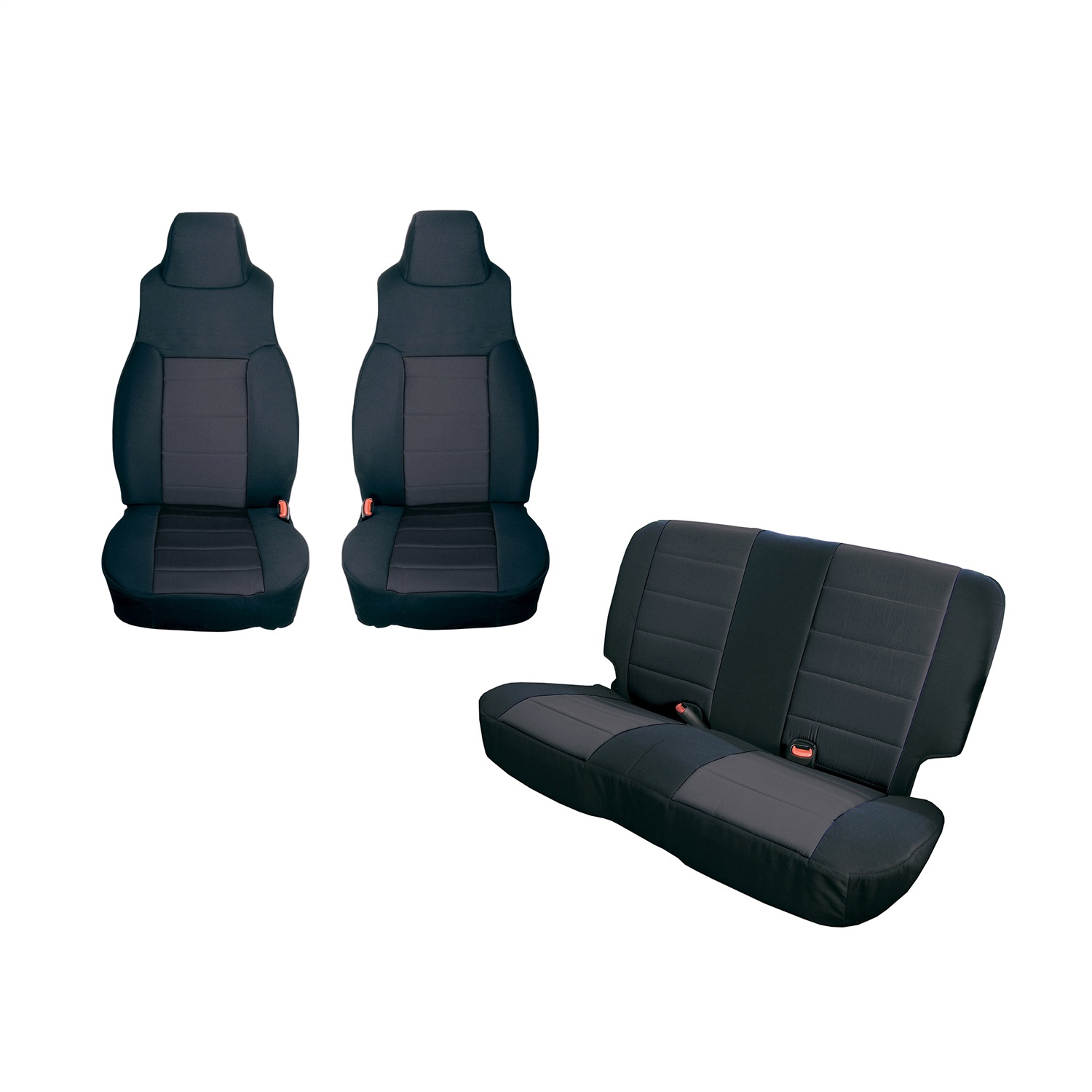 Rugged Ridge 13292.01 Seat Cover Kit Fits 97-02 Wrangler (TJ)