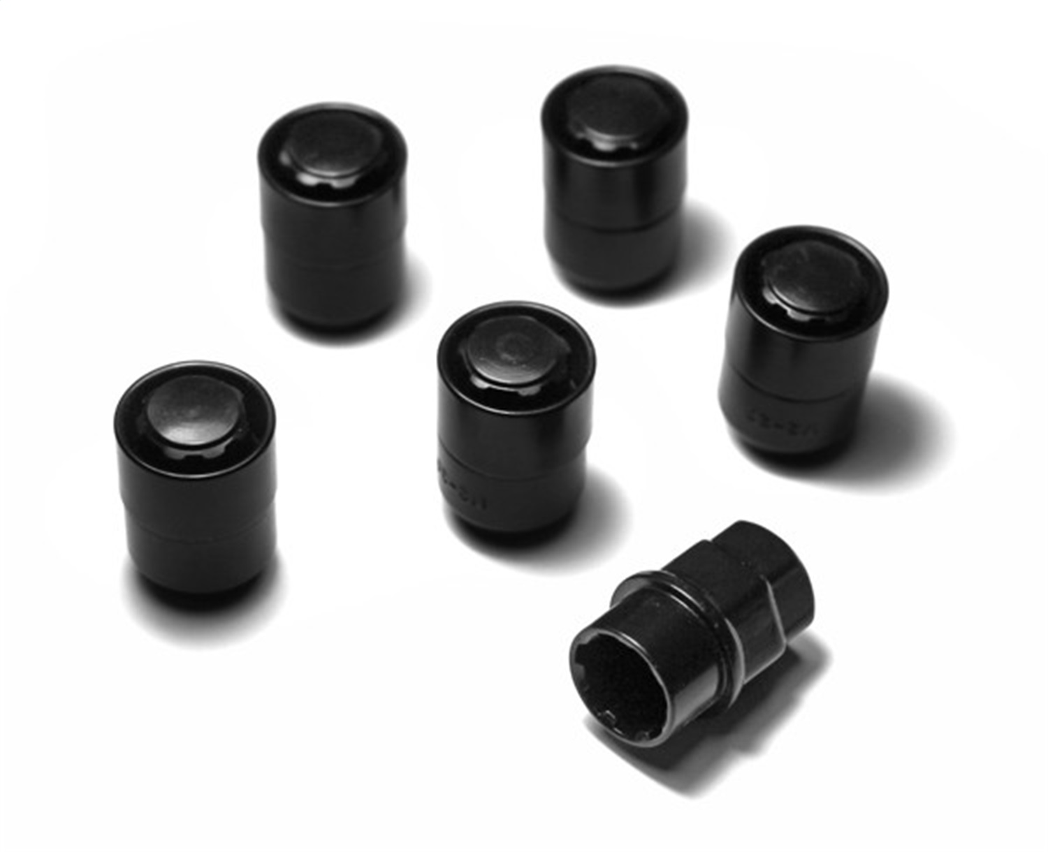 Rugged Ridge Five Piece Wheel Lock Set 1/2 -20 Thread, Black