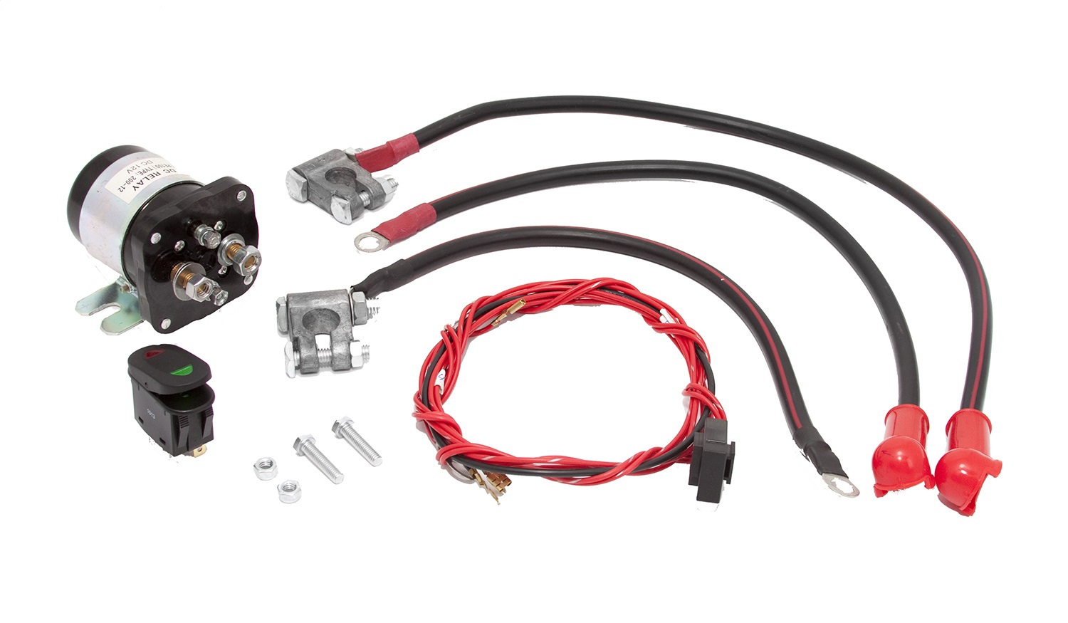 Rugged Ridge Relay, Dual Battery Fit 70-16 CJ/Wrangler JK/TJ/YJ