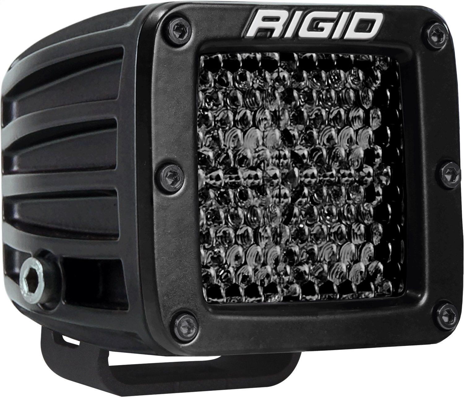 RIGID INDUSTRIES D-SERIES PRO SPOT DIFFUSED MIDNIGHT SURFACE MOUNT PAIR