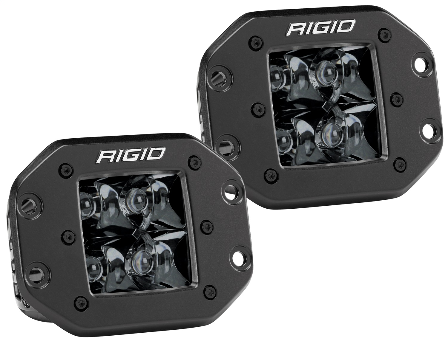 Rigid Industries D-Series PRO | Spot Midnight Edition | Pair - 212213BLK