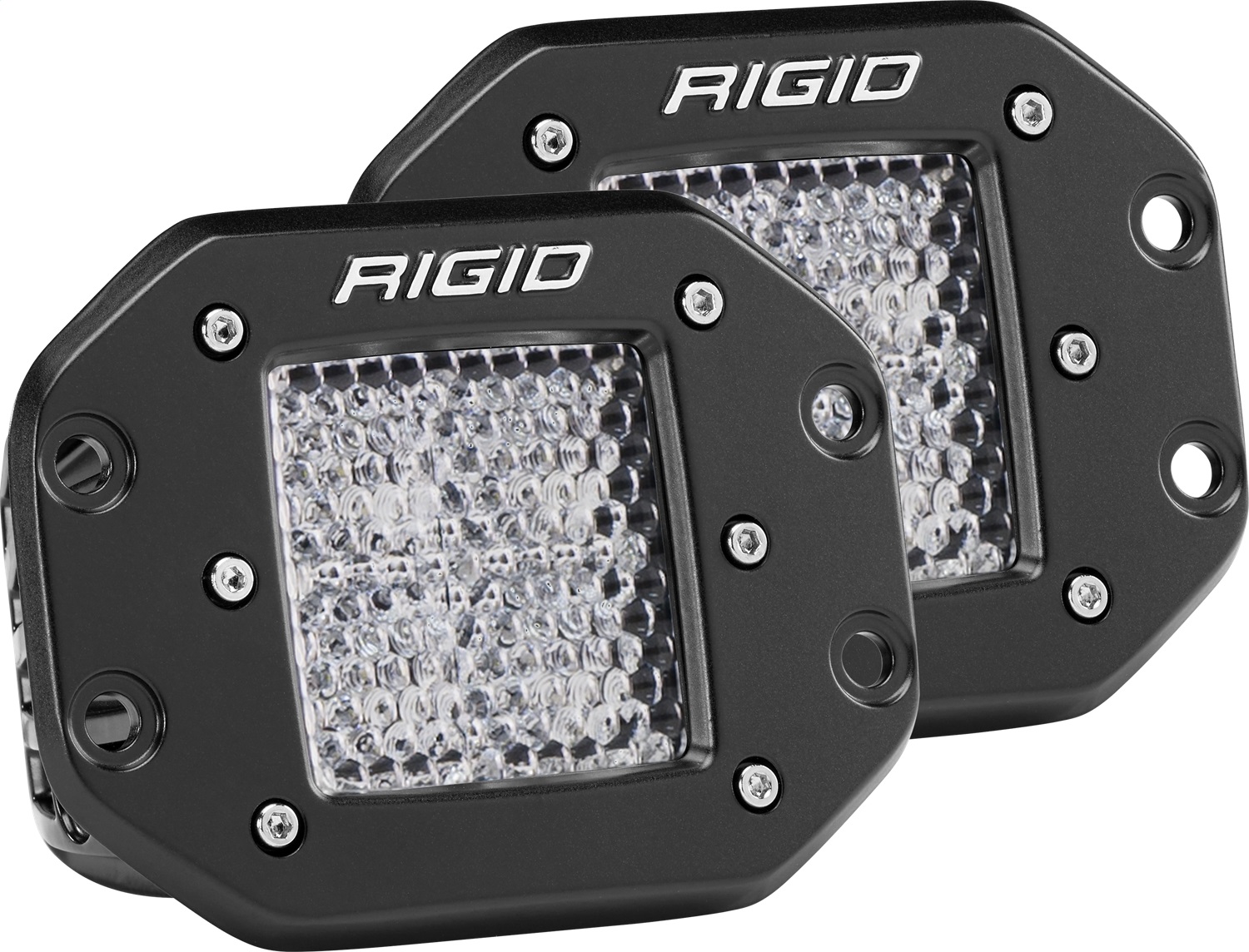 Rigid Industries D-Series PRO | Flood Diffused | Pair - 212513