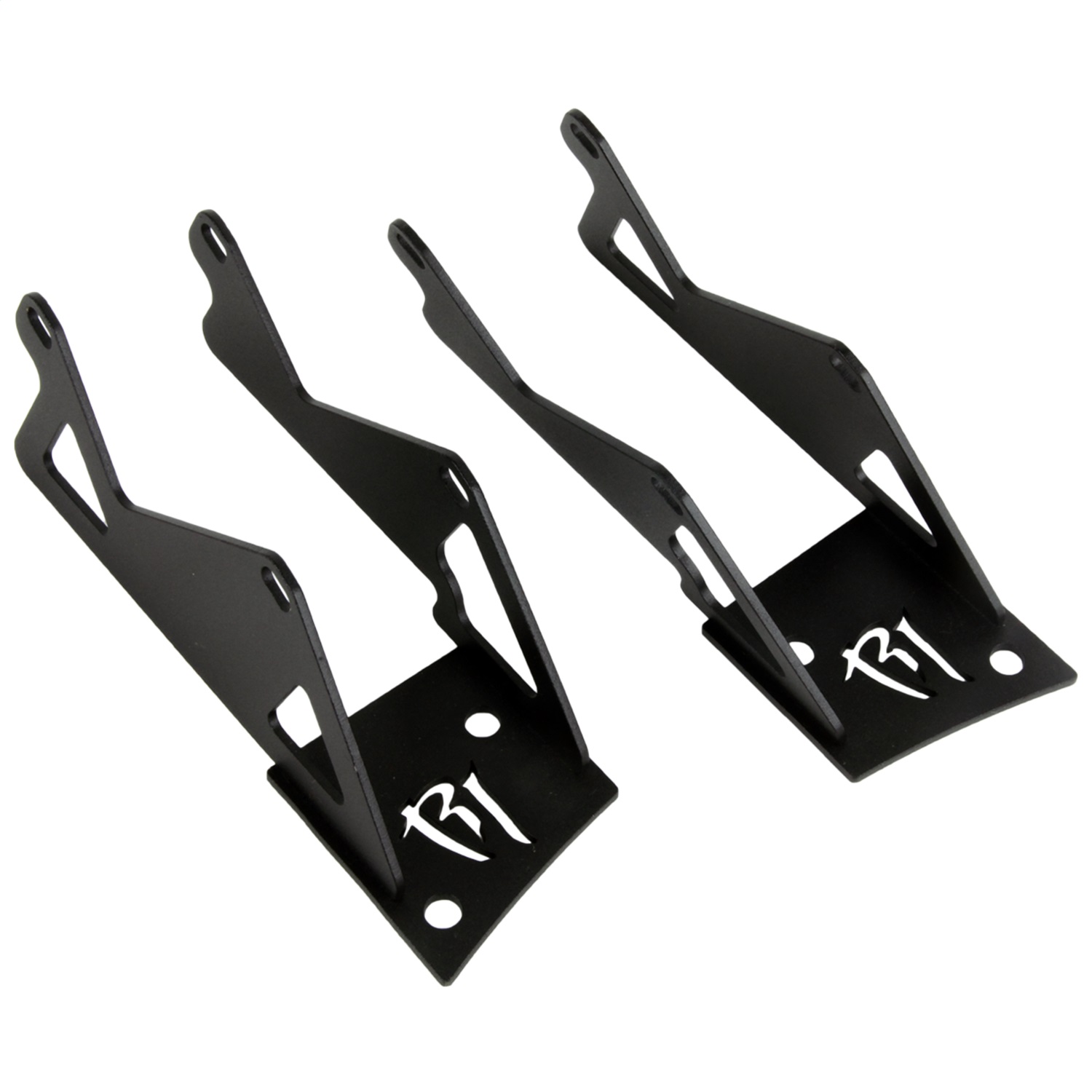 RIGID INDUSTRIES 40335 Fit Jeep JK Dual D-Series A-Pillar LED Mount Kit