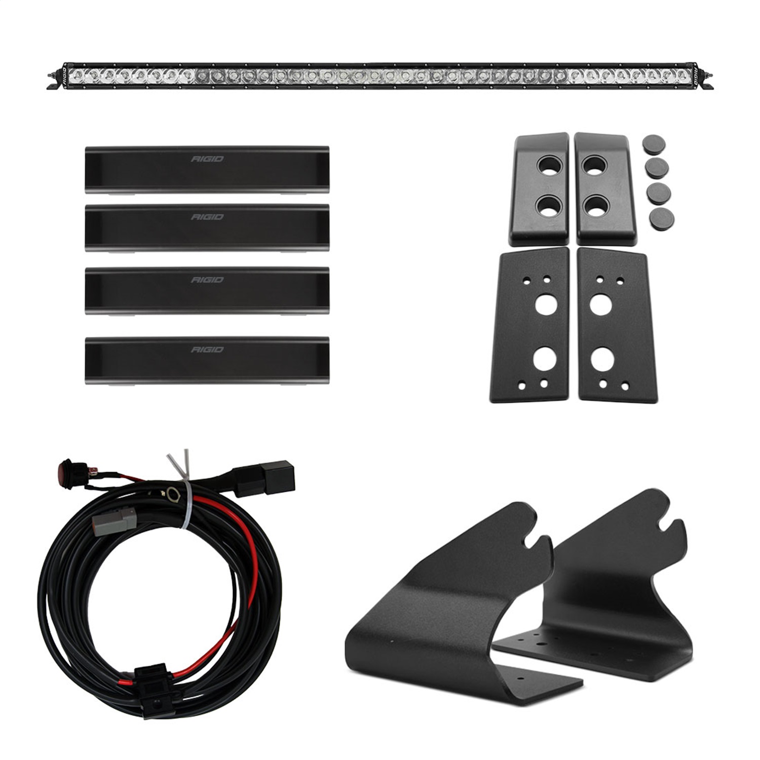 Rigid Industries 46724 Roof Line Light Kit Fits 21-25 Bronco