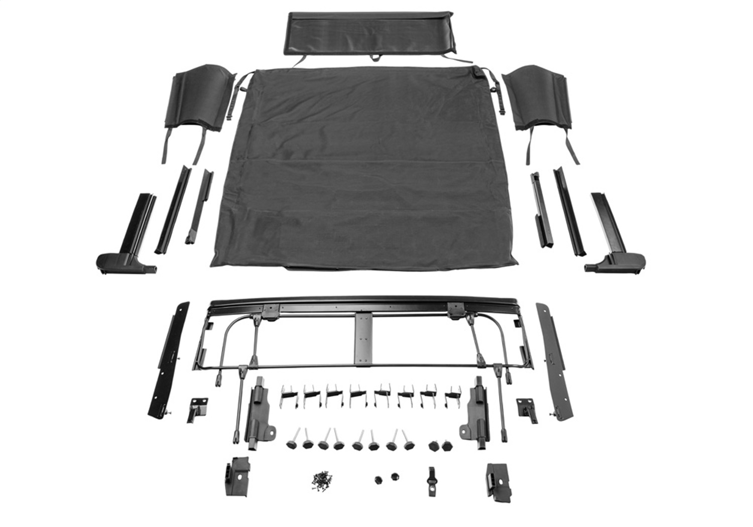 Rampage 139035 Trailview Frameless Soft Top Fits 20-22 Gladiator