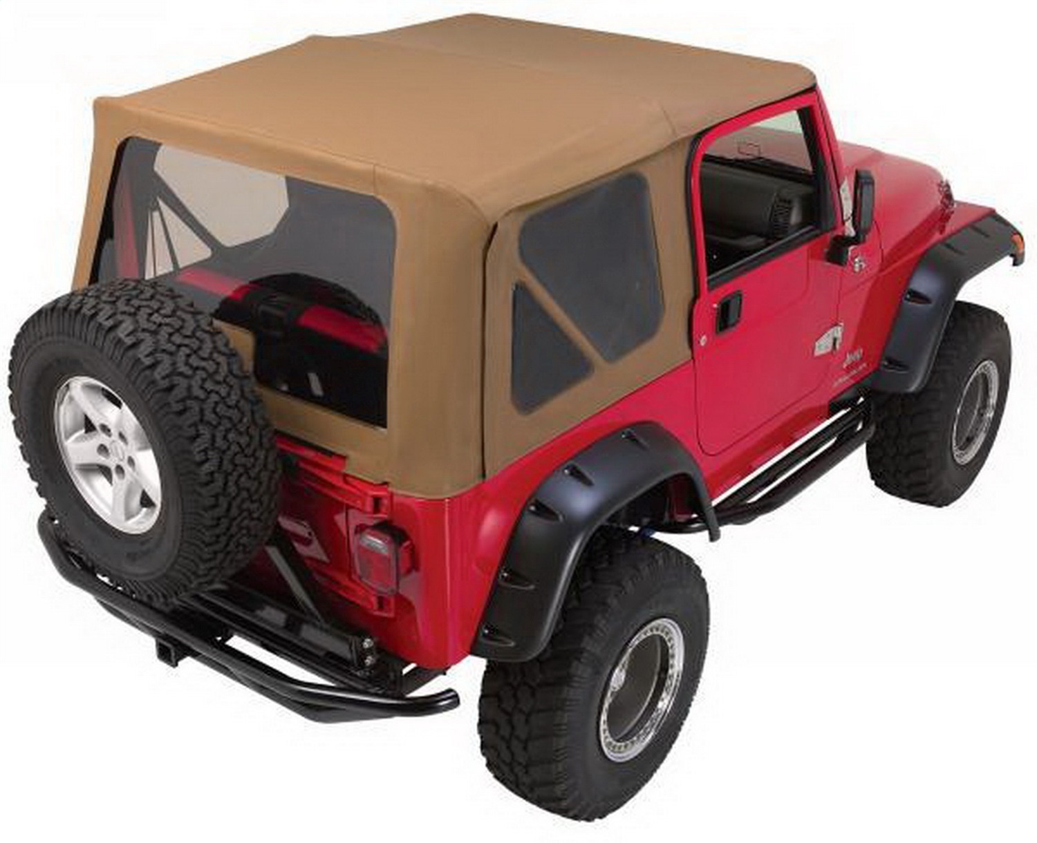 Rampage 68817 Complete Soft Top Kit Fits 97-06 Wrangler (TJ)