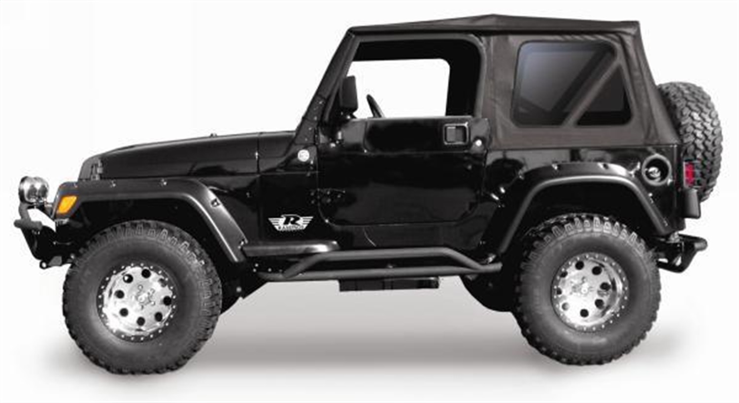 Rampage 68835 Complete Soft Top Kit Fits 97-06 Wrangler (TJ)