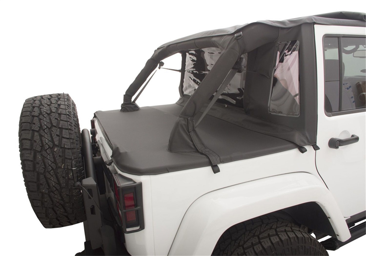 Rampage 990135 Trailview Tonneau Top Fits 07-18 Wrangler (JK) | eBay
