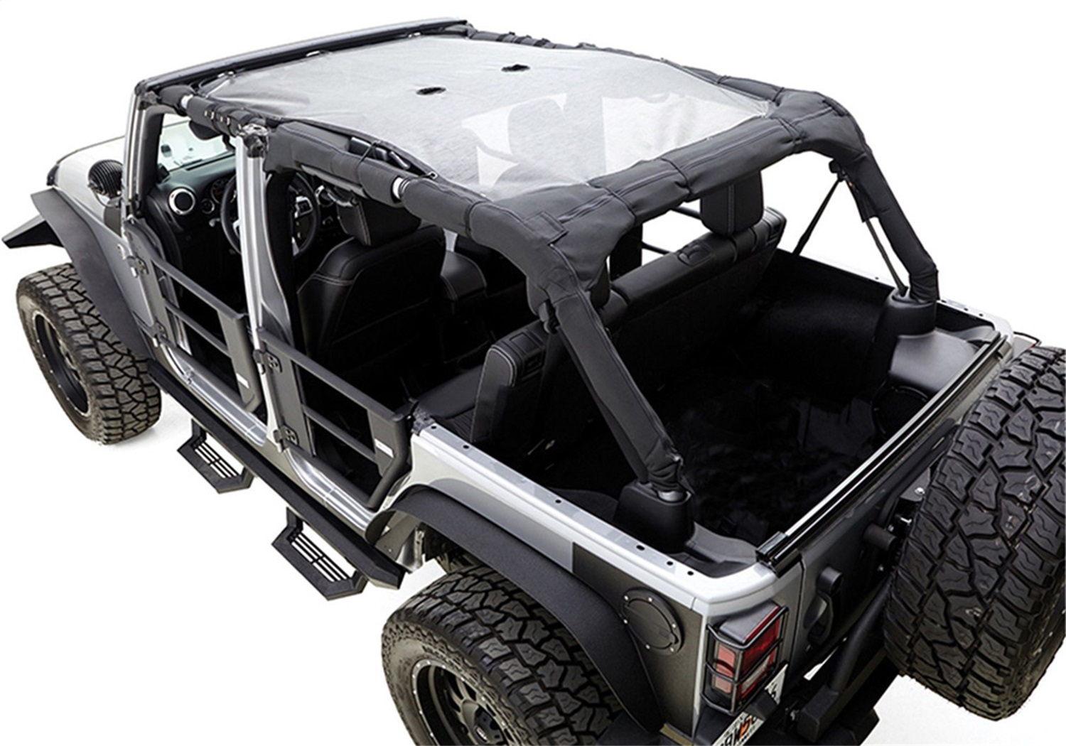 Rampage 90525 Combo Brief/Topper Fits 07-18 Wrangler (JK)