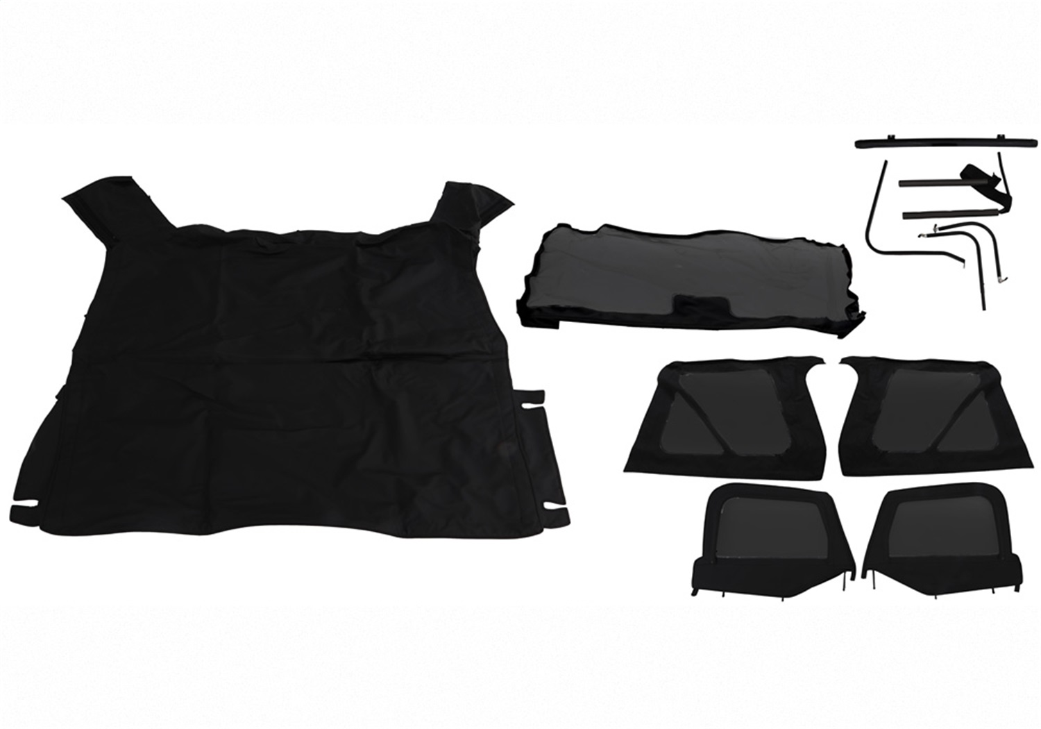 Rampage 68535 Complete Soft Top Kit Fits 97-06 Wrangler (TJ)