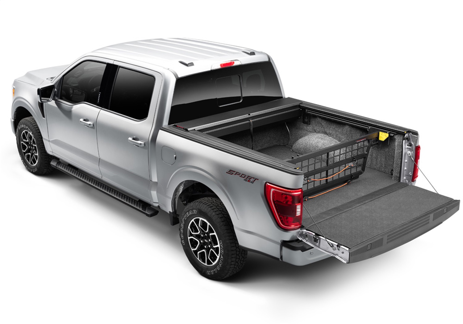 Roll-N-Lock CM102 Cargo Manager Rolling Truck Bed Divider Fits 15-20 F-150