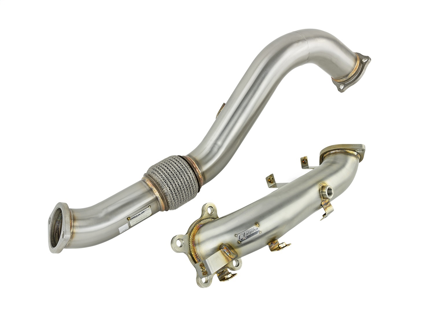 Skunk2 Racing 412-05-6060 Alpha Series Race Downpipe Fits 16-20 Civic
