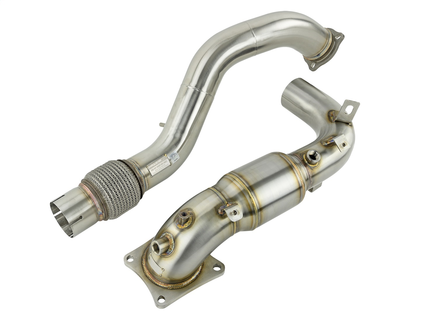 Skunk2 Racing 412-05-6066 Alpha Series Race Downpipe Fits 18-21 Civic