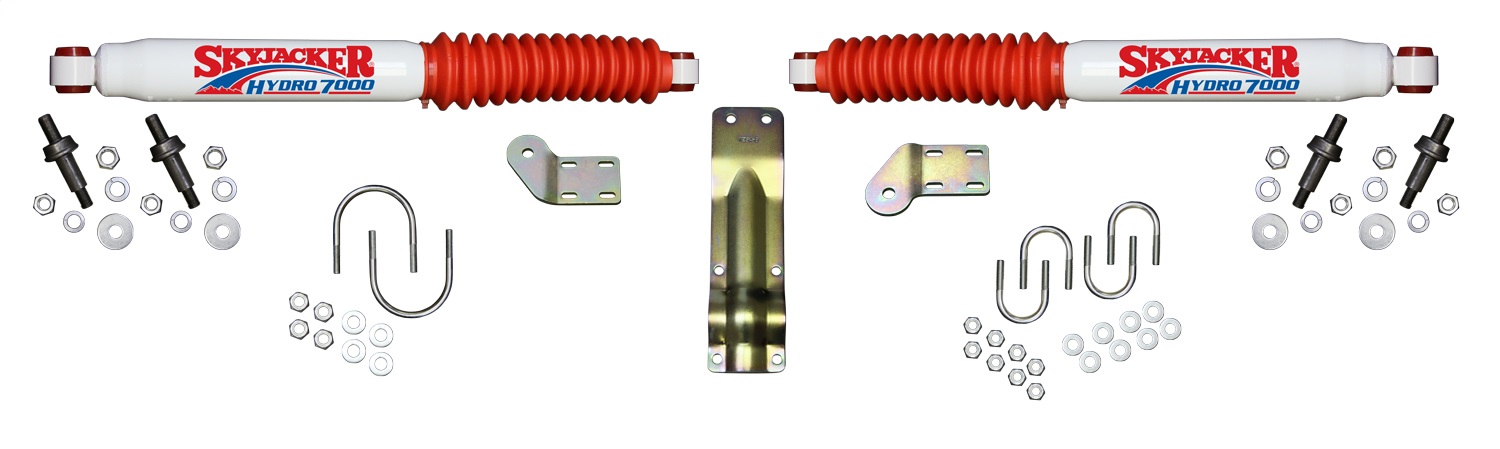 Skyjacker Steering Stabilizer Dual Kit For 4-8.5 in. Lifts