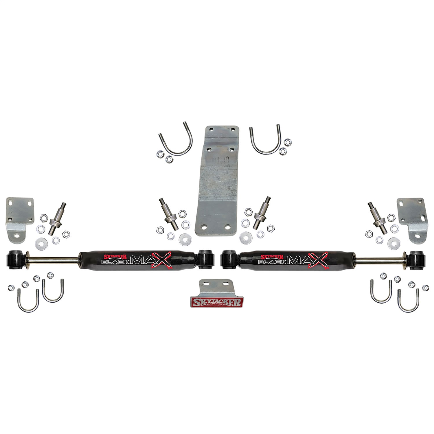 Skyjacker 8204 Steering Stabilizer Dual Kit Fits 07-18 Wrangler (JK)