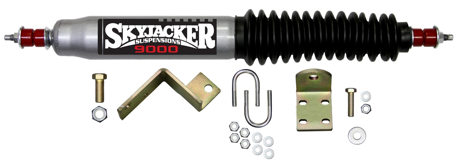 Skyjacker 9122 - Single Steering Stabilizer Silver