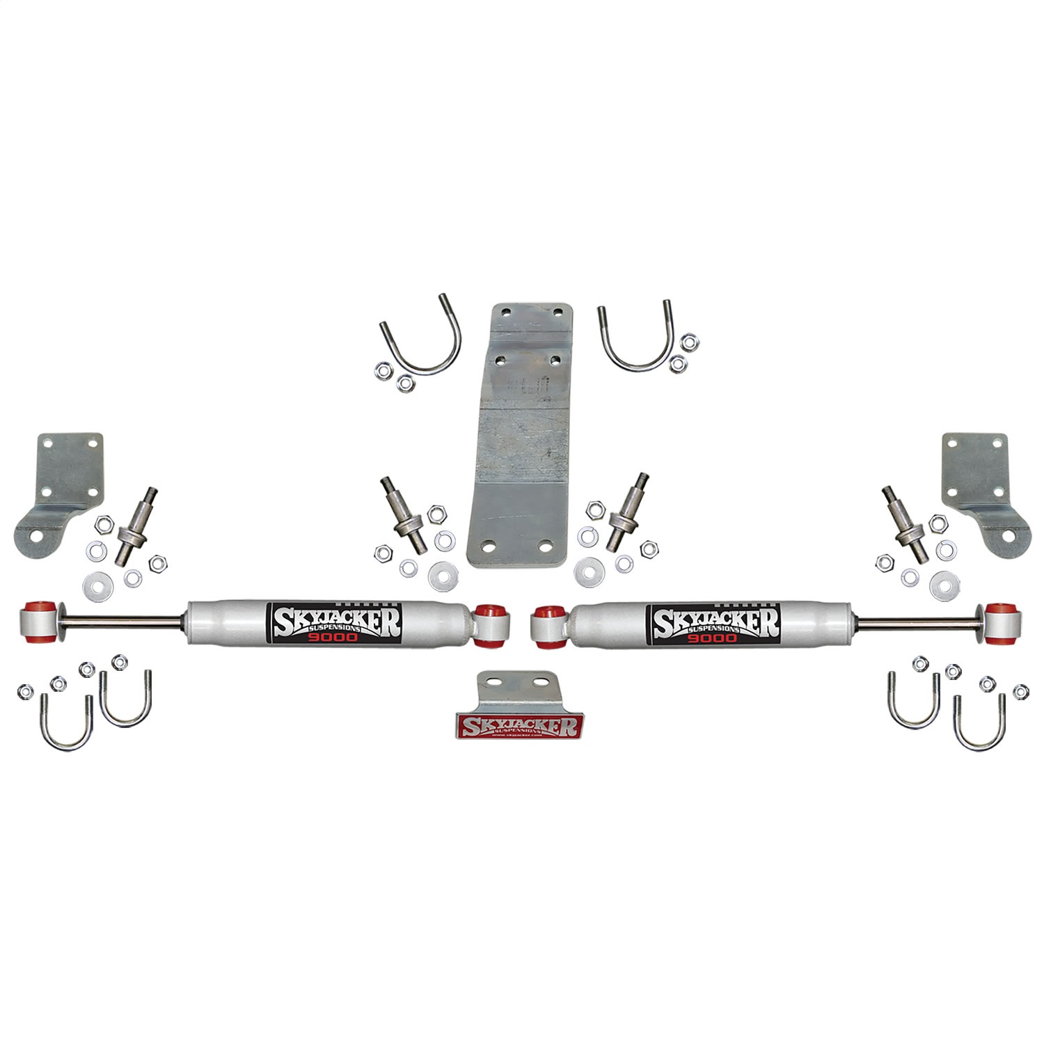 Skyjacker 9206 Steering Stabilizer Dual Kit Fits 07-18 Wrangler (JK)