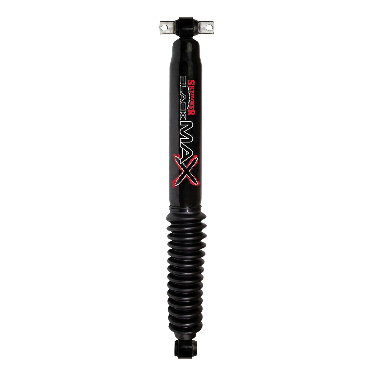 Skyjacker Black MAX Shock Absorber w/Black Boot 24.84 in. Ext 14.82 in. Coll