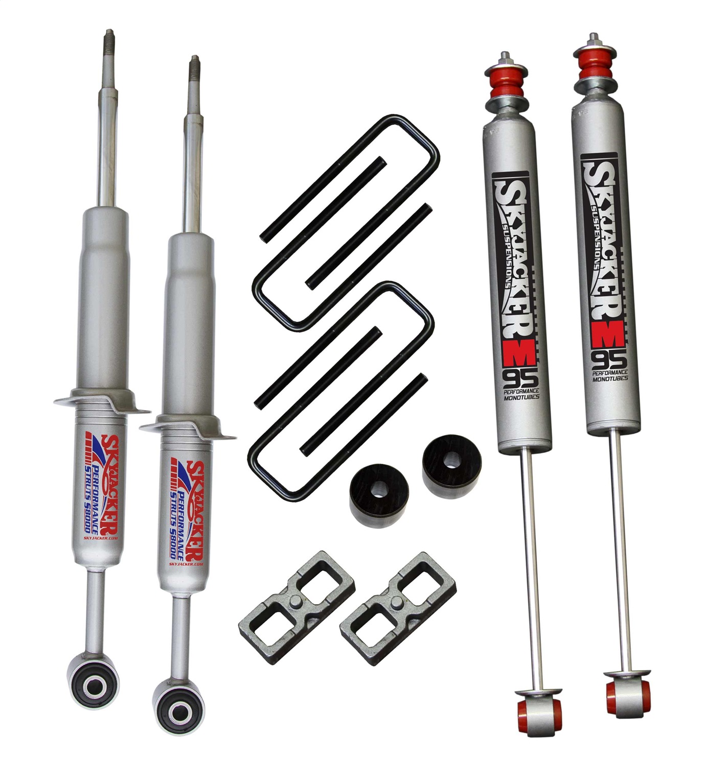 Skyjacker TC536STBM Suspension Lift Kit w/Shock Fits 16-18 Tacoma