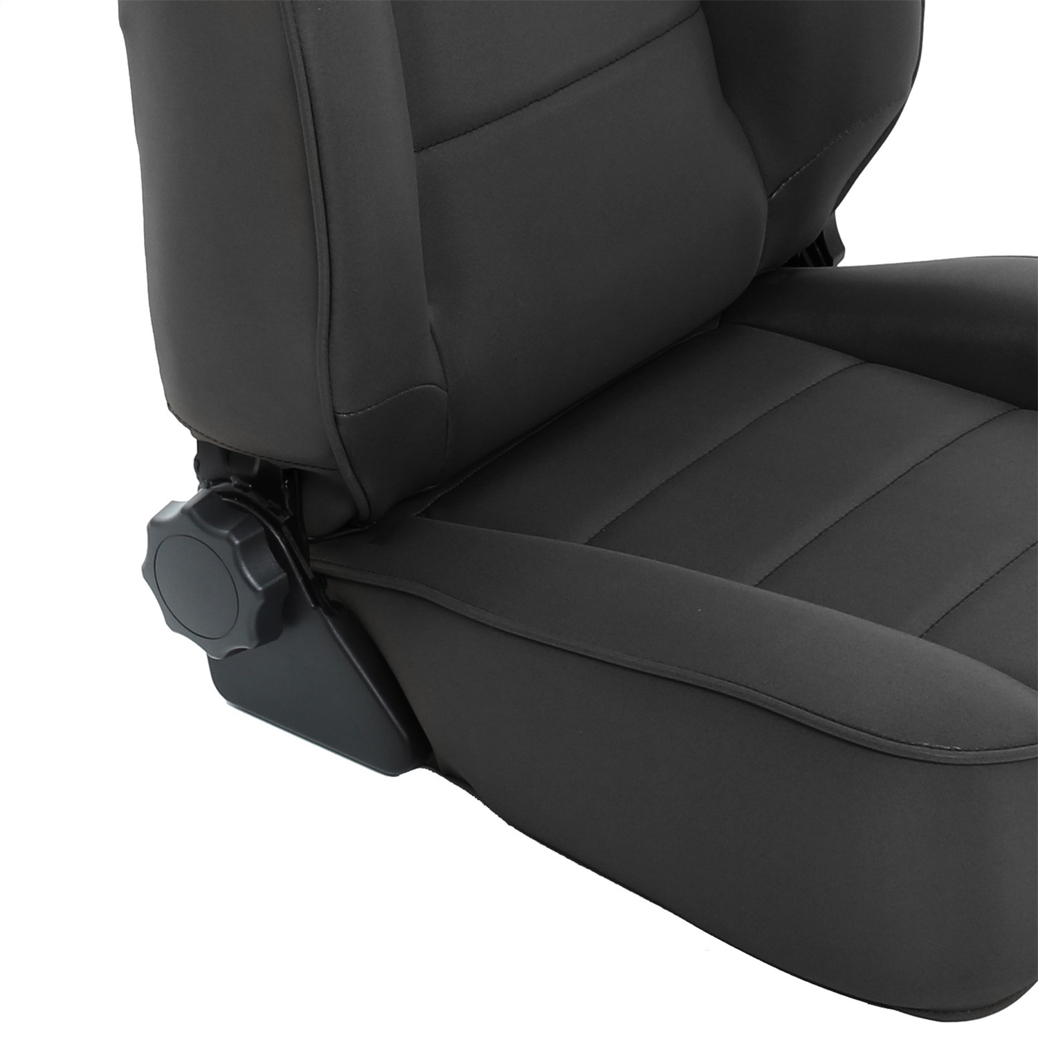 Smittybilt 45015 Factory Style Replacement Seat Black Denim for Wrangler