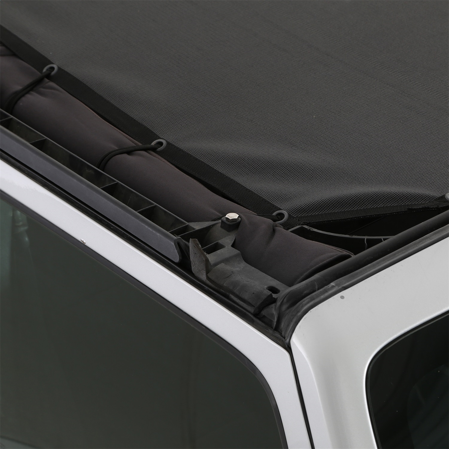 Smittybilt 95500 Cloak Extended Mesh Shade Top 2007-2018 Jeep Wrangler JK 4dr.