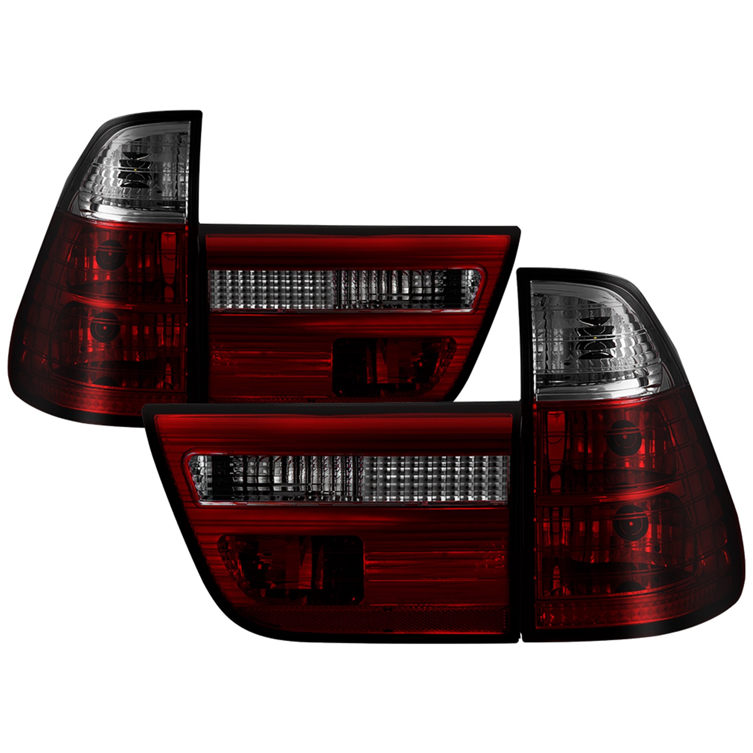 Spyder Auto 5000842 Euro Style Tail Lights Fits 00-06 X5