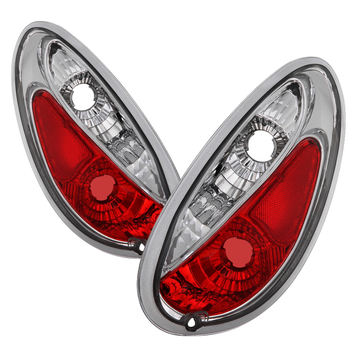 Spyder Auto 5001672 Euro Style Tail Lights Fits 01-05 PT Cruiser