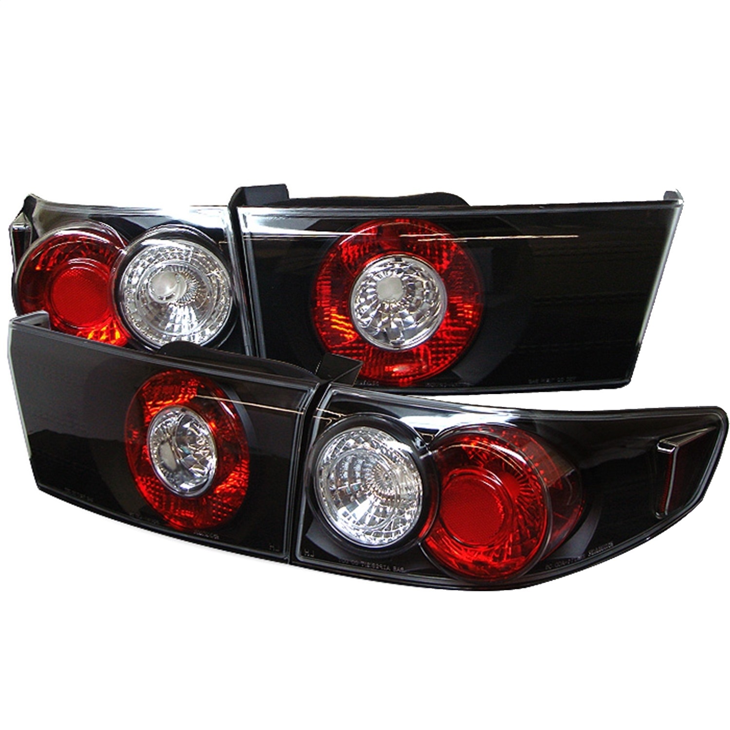 Spyder Auto 5003980 Euro Style Tail Lights Fits 03-05 Accord