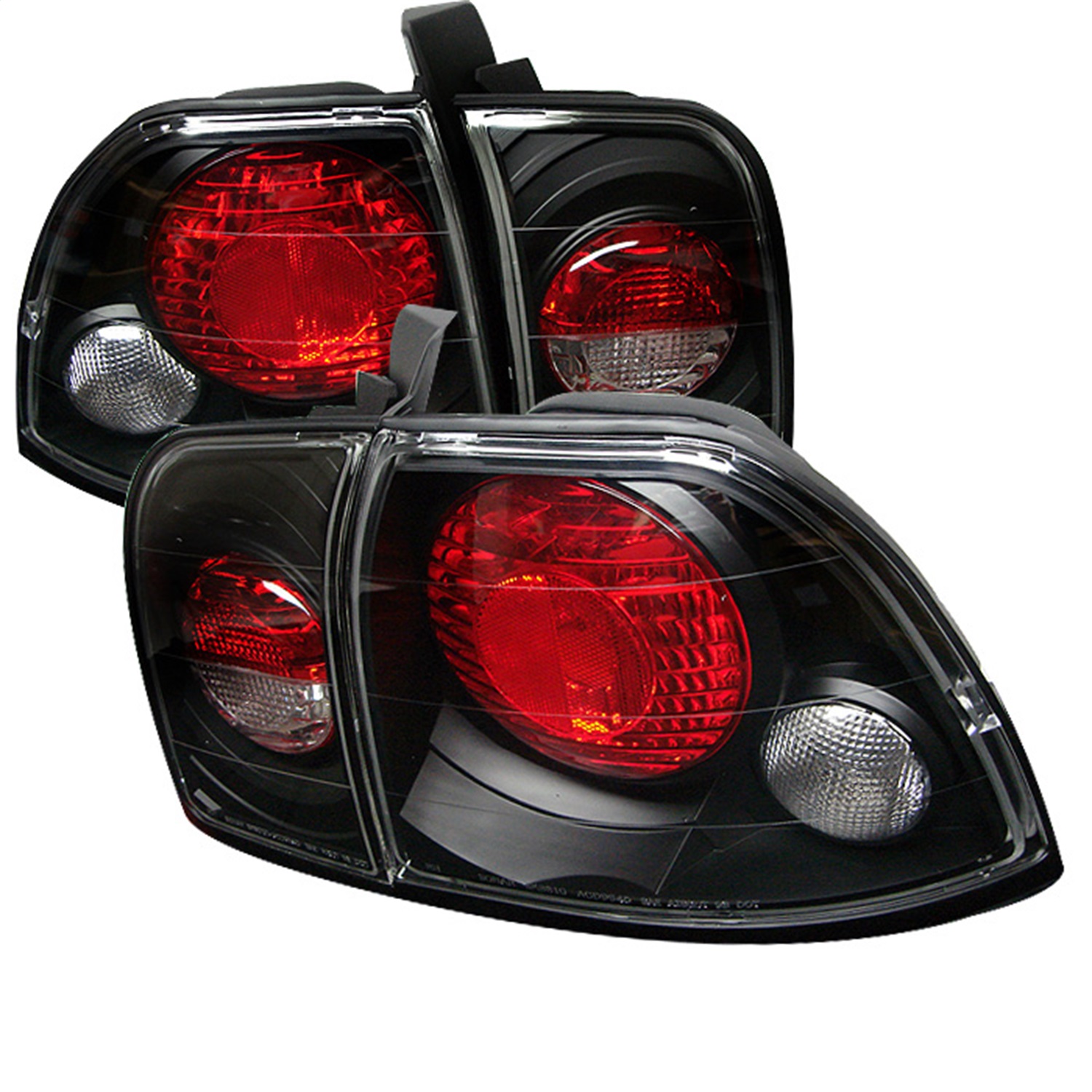 Spyder Auto 5004215 Euro Style Tail Lights Fits 96-97 Accord