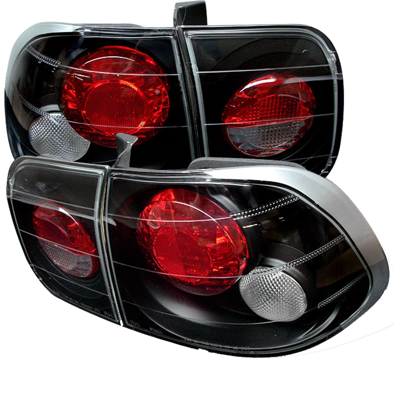 Spyder Auto 5004970 Euro Style Tail Lights Fits 96-98 Civic