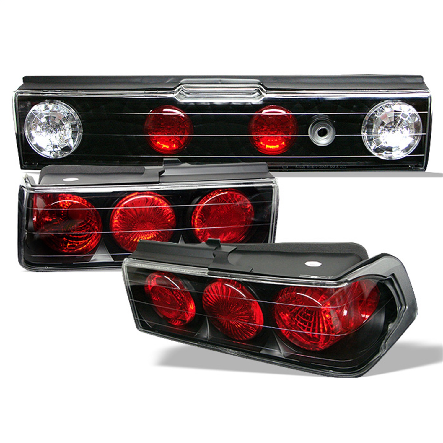 Spyder Auto 5005120 Euro Style Tail Lights Fits 88-91 CRX