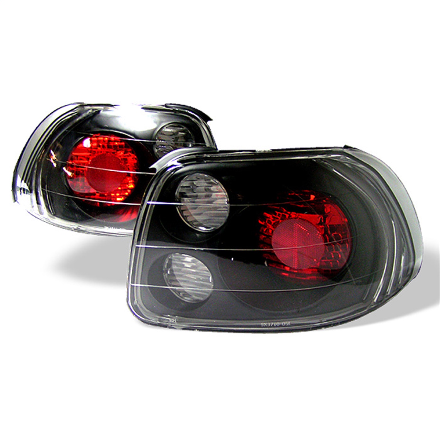 Spyder Auto 5005168 Euro Style Tail Lights Fits 93-97 Civic del Sol