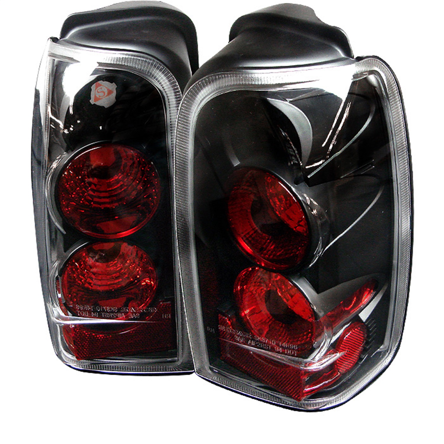 Spyder Auto 5007292 Euro Style Tail Lights Fits 96-02 4Runner