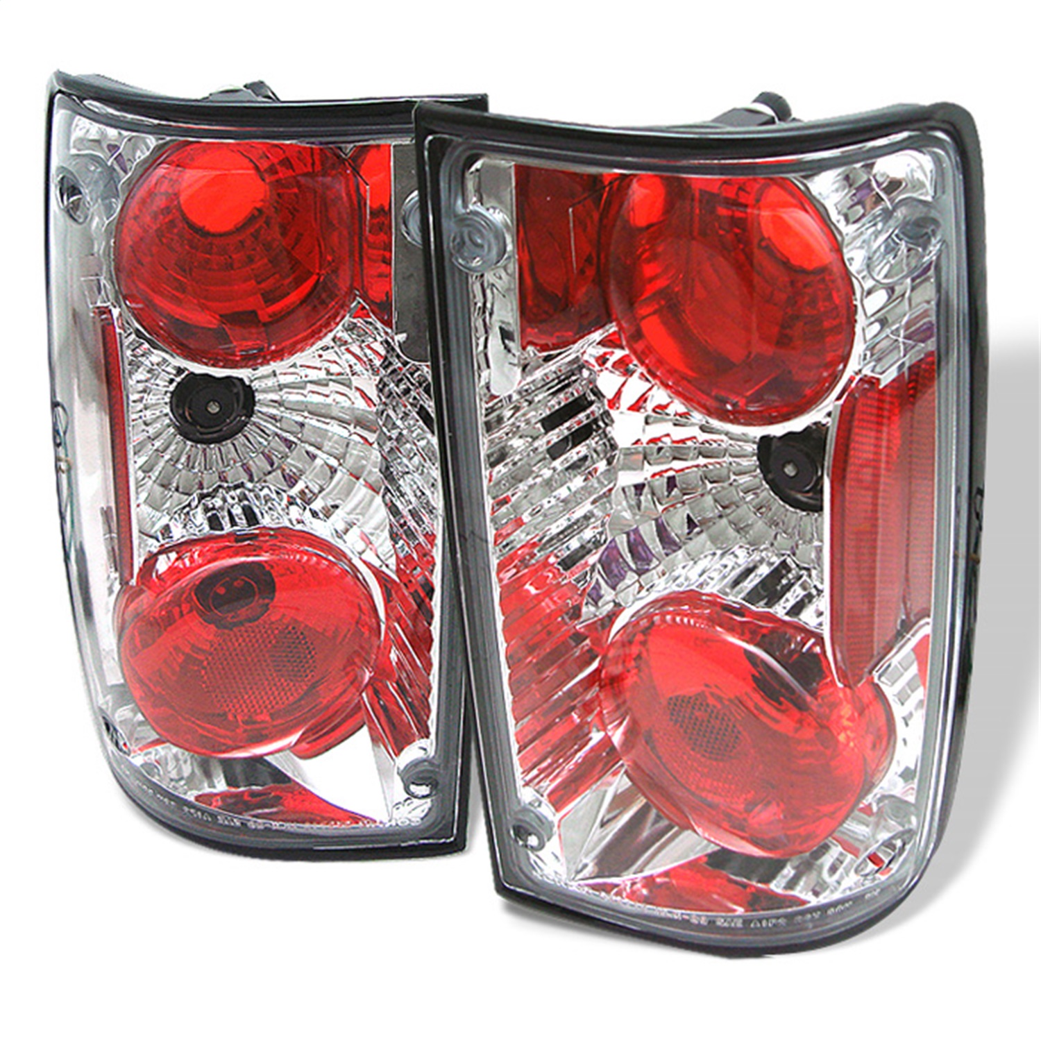 Spyder Auto 5007643 Euro Style Tail Lights Fits 89-95 Hilux Pickup T100 Pickup