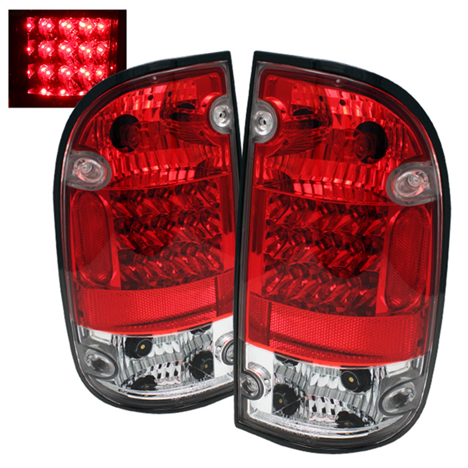 Spyder Auto 5007872 LED Tail Lights Fits 01-04 Tacoma